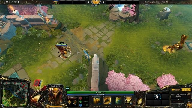 Дота 2 макросы (скрипты) ► Sand King, разрыв пукана смотреть онлайн