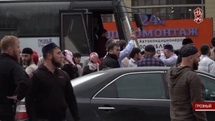 Паломники из Чеченской Республики отправляются в Хадж