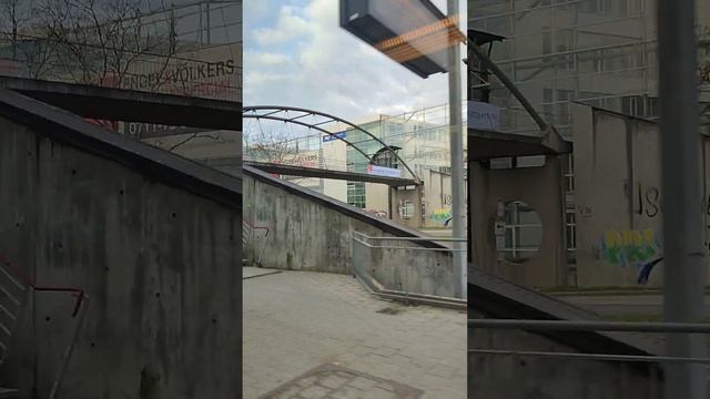 Поездка в подземке U6 , Штутгарт