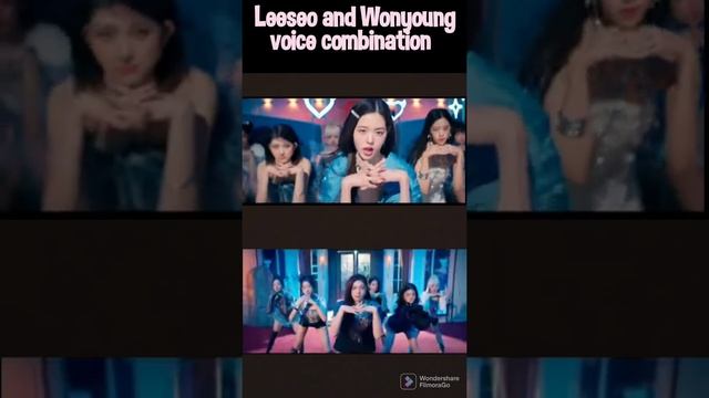 Leeseo and Wonyoung voice combination #ive #wonyoung #leeseo