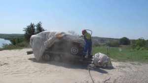Пескоструй кузова авто