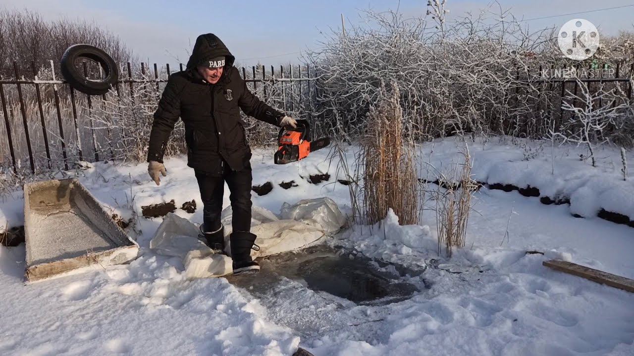 аэрация пруда на огороде или как спасти рыбок зимой