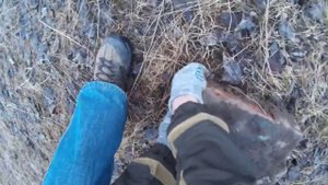 Коп металлолома. Тяжёлая чугунная находка.