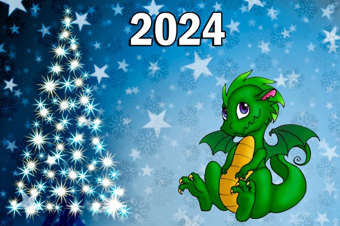 Всех с наступающим Новым годом 2024?