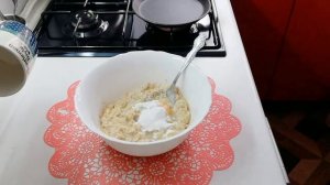 Мой завтрак из геркулеса и банана. Полезно. Вкусно. Просто.