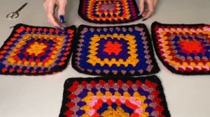 СУМКА КРЮЧКОМ ПЯТЬ КВАДРАТОВ ЭТО МОДНО КРАСИВО И ПРОСТО мастер класс #геллачара