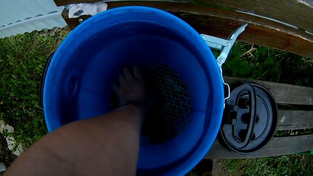 Внешний фильтр из бочки для аквариума. смотреть онлайн