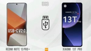 Xiaomi 13 T pro vs Redmi note 13 pro plus - Full Comparison ⚡