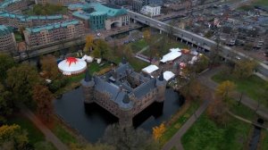 Helmond Castle, Netherlands, DJI Mini 3 Pro, 4K
