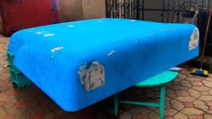 Замена крыши на freightliner columbia часть 1