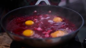 Beetroot Baked Eggs || Tess Ward and Food Busker