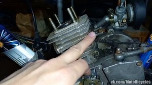 Вот что случилось и Почему он не ехал (Веломотор F-50)