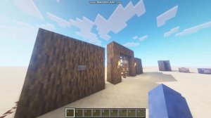 Сделал ворота с помощью командных блоков. minecraft.