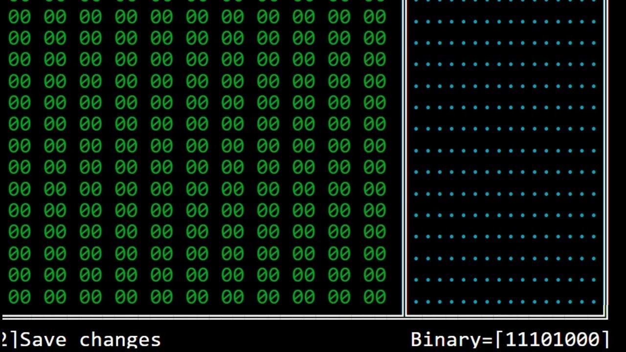 Пишу на двоичном коде vcOS смотреть онлайн