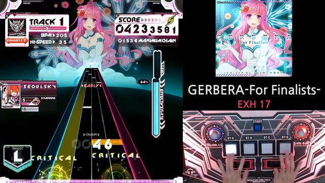 [SDVX] Both Song and Chart are a masterpiece! - GERBERA-For Finalists- [EXH 17] смотреть онлайн