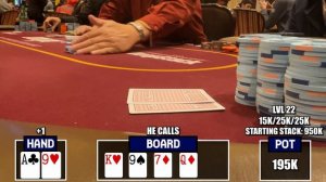 ACES Leading the Way to $230,397! Day 2 | Poker Vlog #368