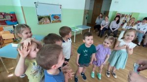 Открытое занятие в детском саду младшая группа