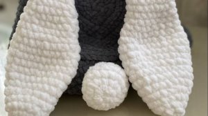 Детский рюкзак из плюшевой пряжи