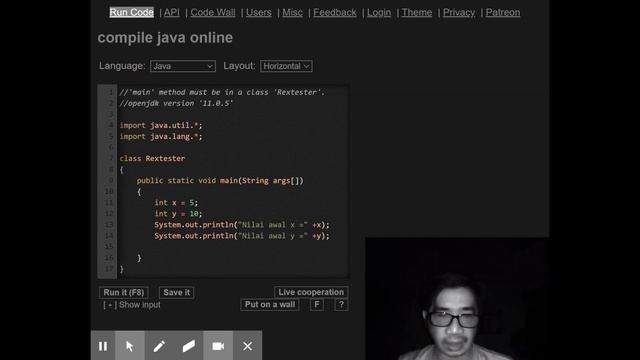 #12 Pertukaran Nilai antara Dua Buah Variabel (Java dan Pascal) смотреть онлайн