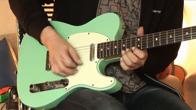 1969 Fender Telecaster with Okko Diablo Overdrive + Silverface Fender Vibrolux смотреть онлайн