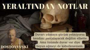 ''YERALTINDAN NOTLAR''  ?DOSTOYEVSKİ (SESLİ KİTAP - DÜNYA KLASİKLERİ - TEK PARÇA)