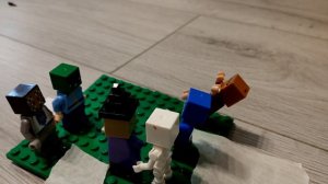 Among us в стиле Майнкрафта LEGO анимация " неизвестный убийца" серия 6