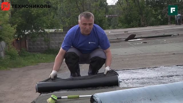 Гидроизоляция плоской кровли без звука