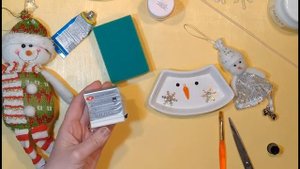 Как изготовить носик для снеговика из фетра или полимерной глины.