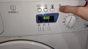 Indesit WIE 107 - short review and start program 8, 40°С