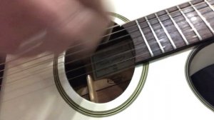 «Перемен» вступление. Кавер на песню Виктора Цоя. Washburn EA20WH 1992 год.