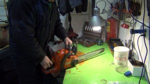 Интересная особенность пилы Husqvarna 450