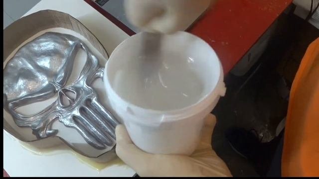 Изготовление силиконовой формы: 