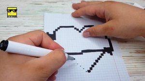 ЛУЧШИЙ ПОДАРОК МАМЕ - РИСУНКИ ПО КЛЕТОЧКАМ