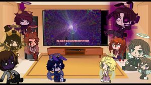 Afton's + Emilys + Missing Children React to Into The Pit | Kyle Allen Music | GCRV | Part 1 |