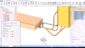 AVEVA E3D: демонстрация визуализации кабелей и использования кабельных пучков