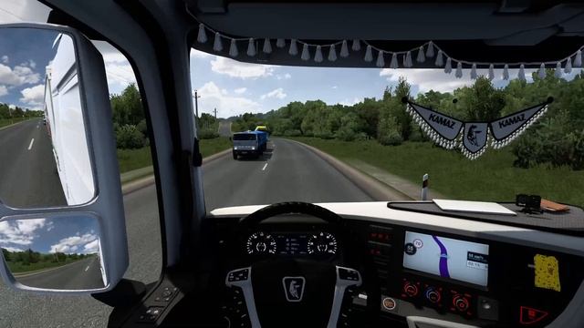 Рейс Калуга - Брянск. Груз Пустые палеты.  #ETS2 1.47. #ДальнобойщикиETS2ATS.