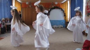 Танец ангелов в детском саду старшая группа