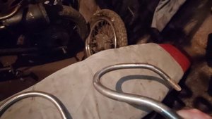 Новые ручки пассажира на ИЖ Планета 5