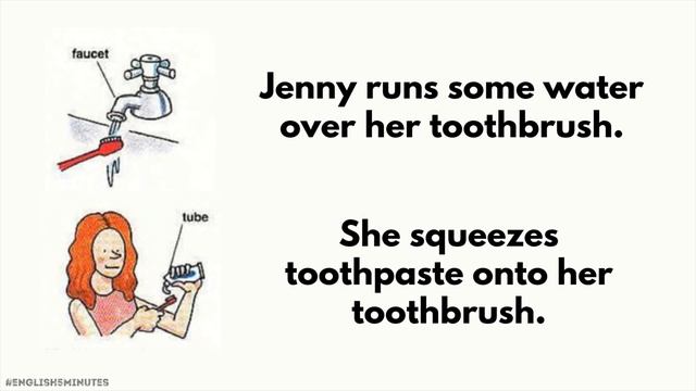 Аудирование по английскому языку: Brushing Your Teeth смотреть онлайн