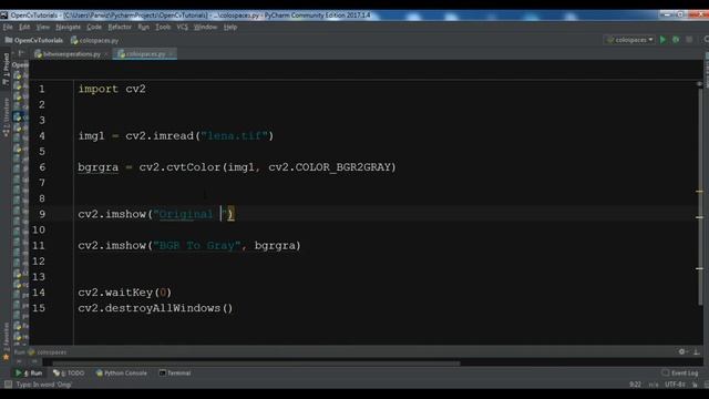 OpenCV Python Color Spaces смотреть онлайн