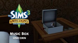 The Sims 3 Ambitions - Music Box - Unicorn