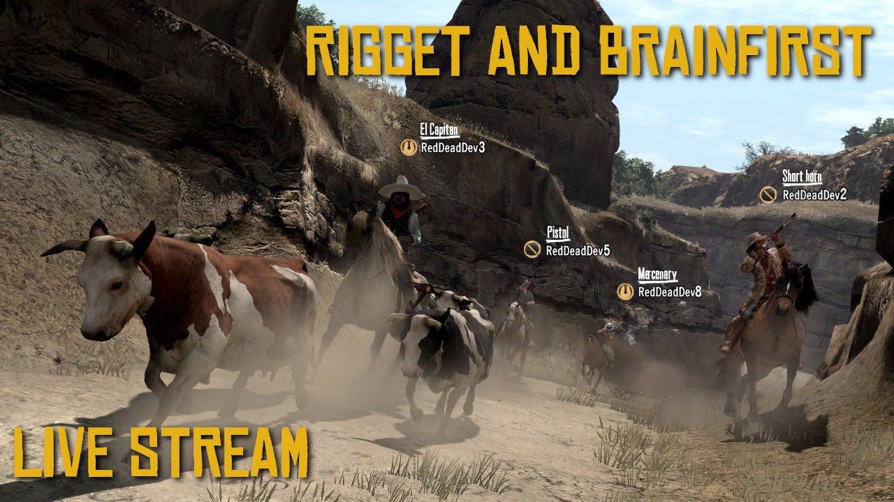 Red Dead Redemption Кооперативные миссии на харде RiGget & BrainFirst