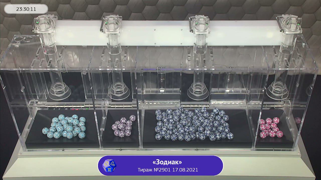 Столото представляет | Лотерея «Зодиак». Тираж № 2901 от 17.08.2021 г ...