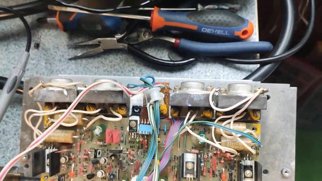 Электроника 50У-017С сделали профилактику аферисты, ремонт, регулировка..... смотреть онлайн