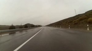 Горная дорога в ущелье Чули. Туркменистан. Mountain road in the Gorge Chuli. Kopetdag. Turkmenistan