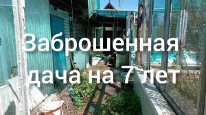 Заброшенная дача на 7 лет. С чего мы начали?