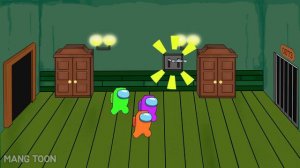 Roblox Doors Part 2 (DOORS ANIMATION) VS Among Us | 어몽어스 VS Doors
