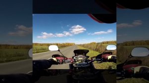 Otoño dorado, día soleado. Akt tt 250 adventure. Minsk TRX 300i