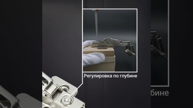 3D Петля, Unihopper, 165 градусов, с доводчиком и декоративной заглушкой смотреть онлайн