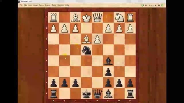 ДЕБЮТ ЗА ЧЕРНЫХ. ГАМБИТ СТАФФОРДА! Школа шахмат d4-d5.
